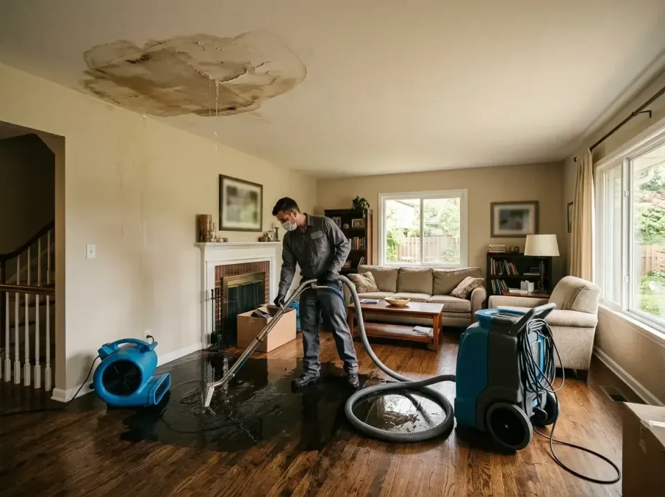 attic-pipe-burst-ceiling-drip-008 — frequently asked questions, Water Damage Restoration & Carpet Care in Buena Vista, VA